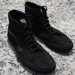 Vans Men's Black High-Top Sneakers